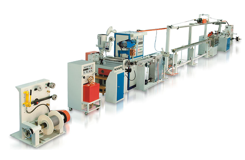 LDFE(低密度)、HDPE(高密度)化學發泡電纜生產線